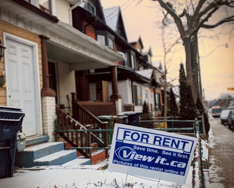 Rental Rates in Toronto Far Higher Than the National Average